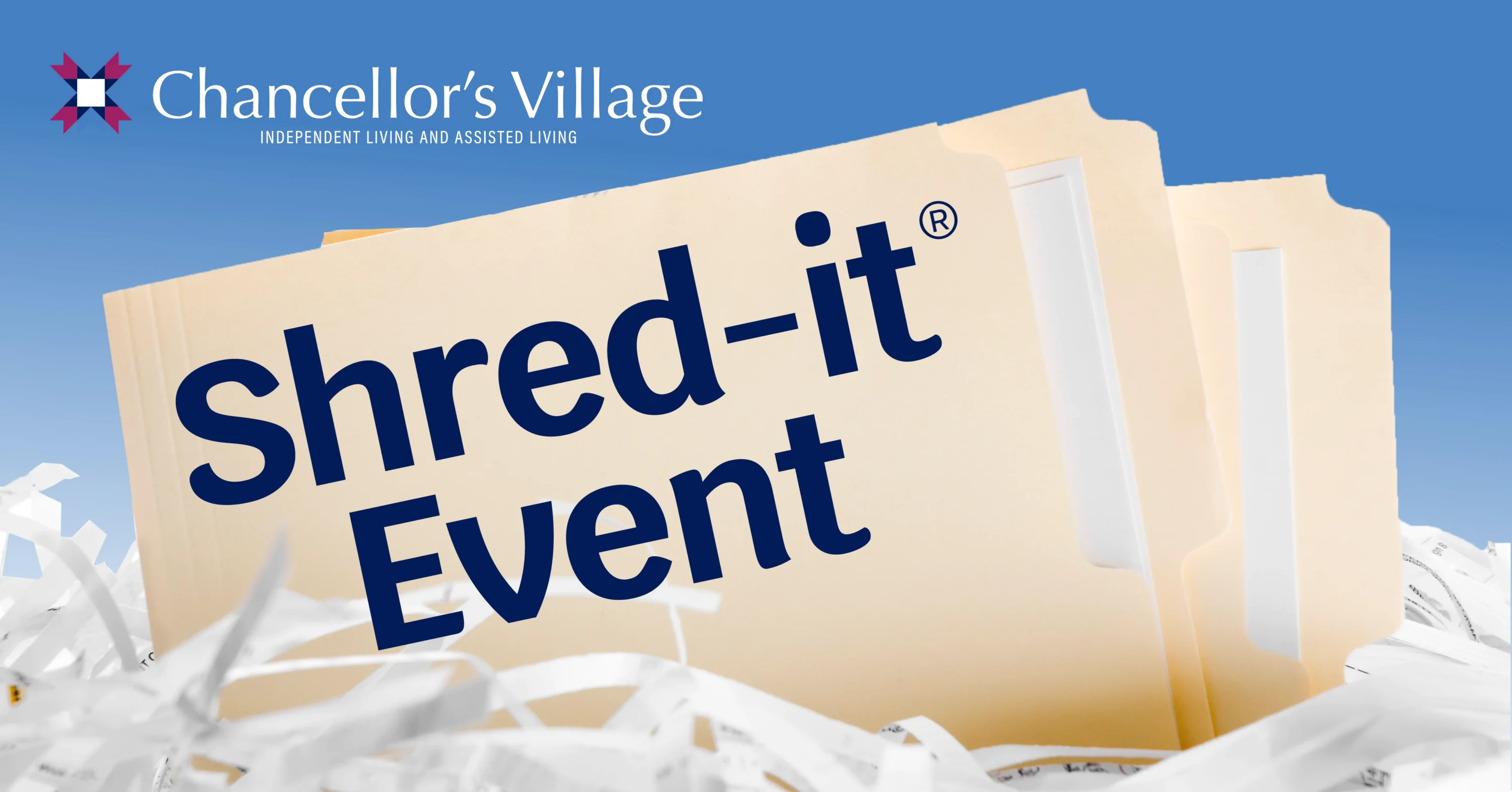 Shred-it event poster